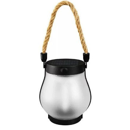 TrÀdgÄrdslykta med LED-flamma