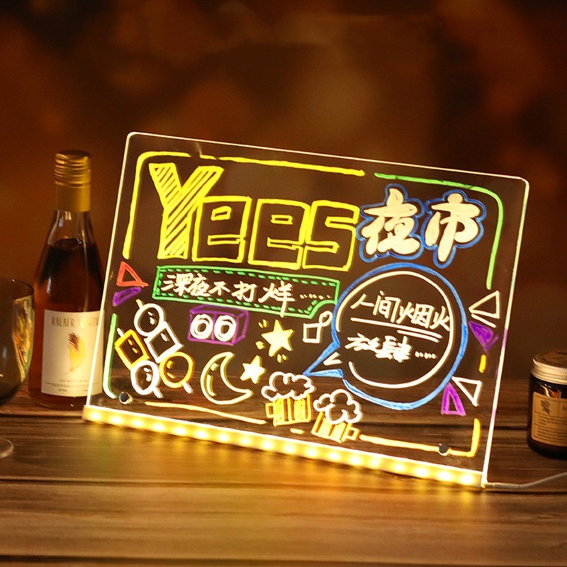 Magiska Glow-tavlan – Rita, skriv och sudda ut – låt fantasin lysa!