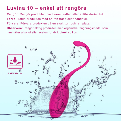 Luvina-  Vibrationsägg för intimt välmående