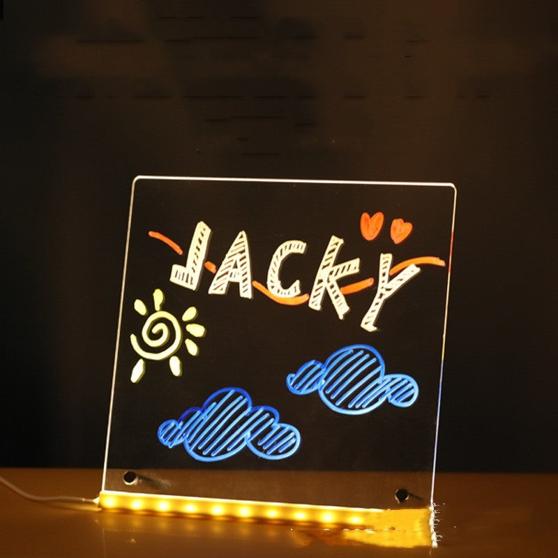 Magiska Glow-tavlan – Rita, skriv och sudda ut – låt fantasin lysa!