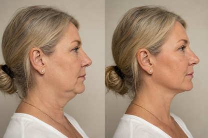Ansiktslyftande v-shape mask