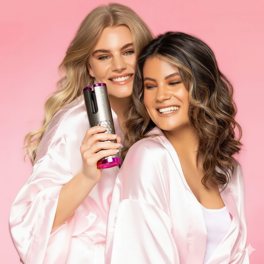 AirCurl Pro – Trådlös automatisk locktång