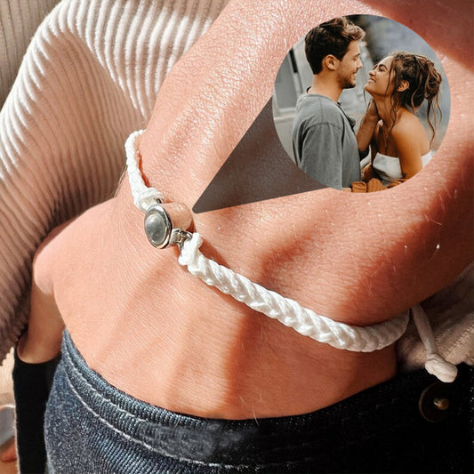 Kärleksarmband med Foto– Bär dina minnen nära