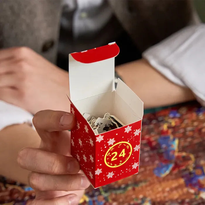 Adventskalendrar 2025 för hela familjen- fiske, pussel och dinosaurier